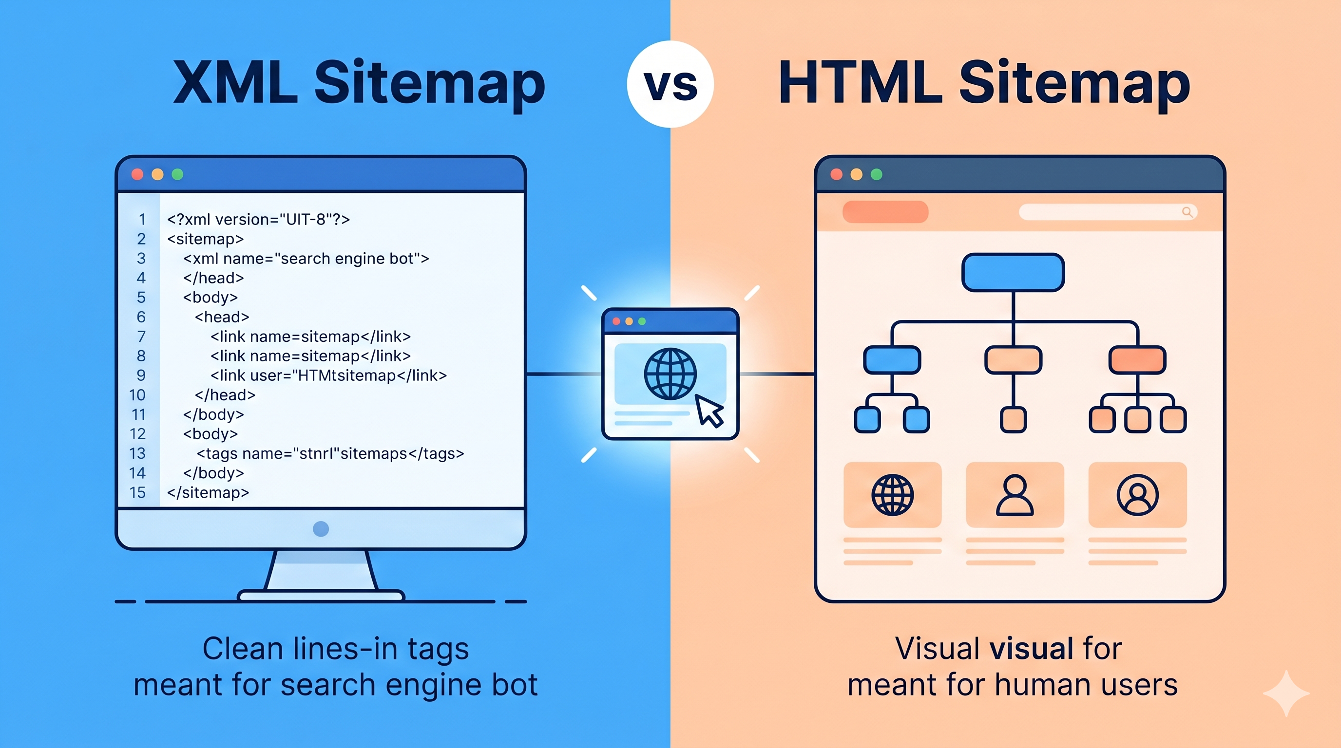 Các loại sitemap phổ biến