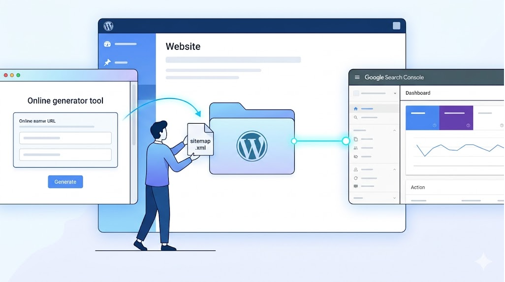 Hướng dận cách tạo sitemap.xml
