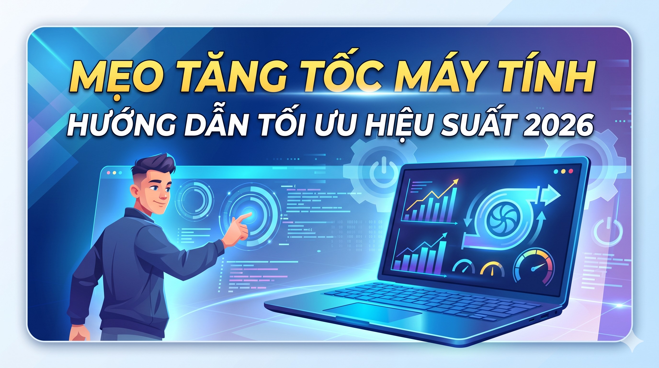 Mẹo Tăng Tốc Máy Tính: Hướng Dẫn Tối Ưu Hiệu Suất 2026